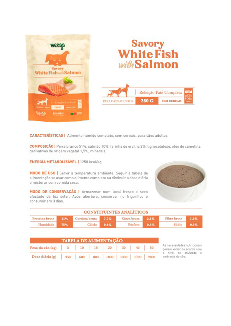 SAVORY WHITE FISH SALMON