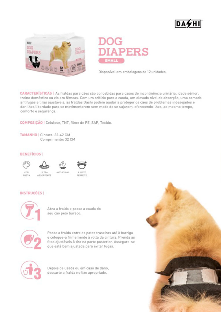 DOG DIAPERS - SMALL
