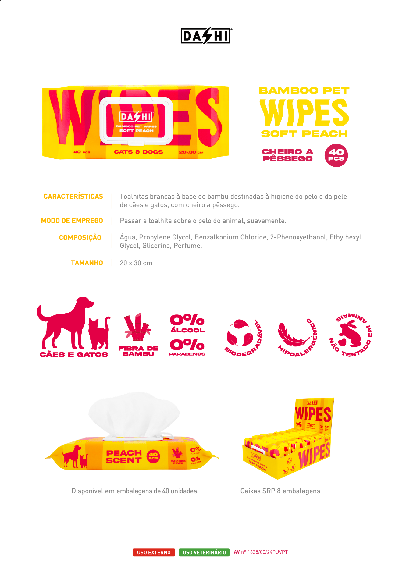 WIPES SOFT PEACH